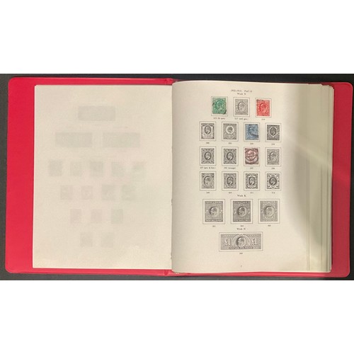 470 - Stamps - a Stanley Gibbons GB album, 1840-1986, sparse early in mint from 1970-1986