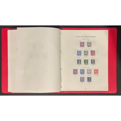 470 - Stamps - a Stanley Gibbons GB album, 1840-1986, sparse early in mint from 1970-1986