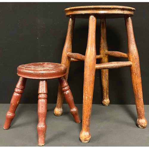 476 - Two 19th century stools