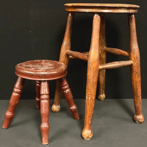 476 - Two 19th century stools