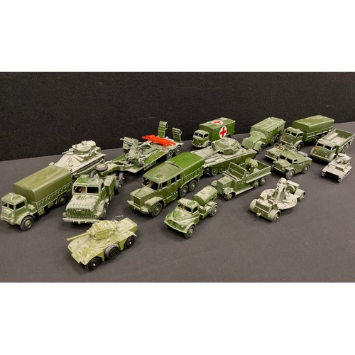 74 - Toys - Dinky Die cast vehicles, Military Models, Mighty Antar Tank Transporter and Centurion Tank, M... 