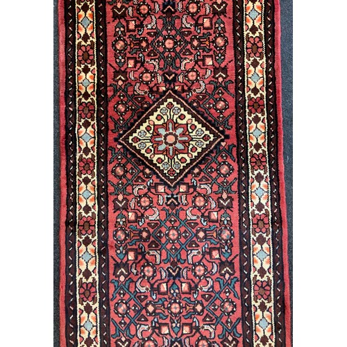 234 - A North West Persian Malayer Runner carpet, hand-knotted, 400cm x 80cm.