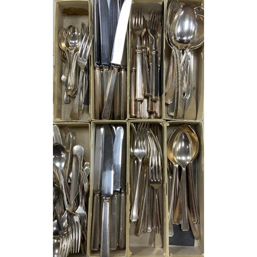 279 - John Dyson and sons flatware including; knives no forks, fish knives and forks, spoons; etc