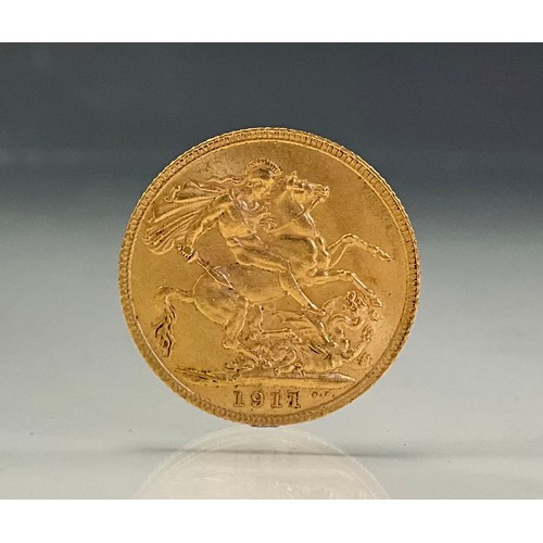 314 - A George V Sovereign, 1911, London mint, 8g