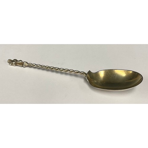 68 - A Victorian silver apostle spoon, London 1882