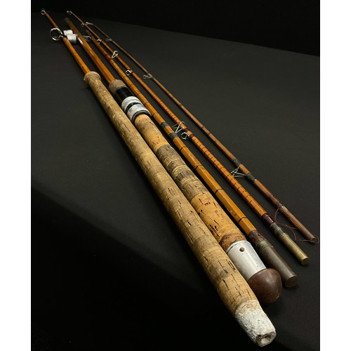 1578 - Fly Fishing - A B James Richard Walker Avon 2 piece split cane rod, and another, (2).