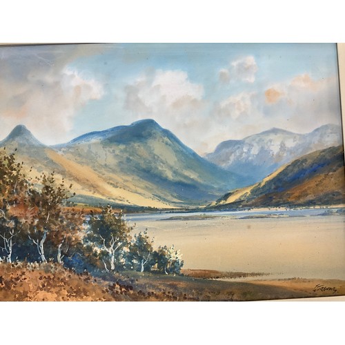 1044 - George Trevor
A pair, Irish and Scottish Landscapes - Leenane, County Galway, and Ballachulish, Loch... 