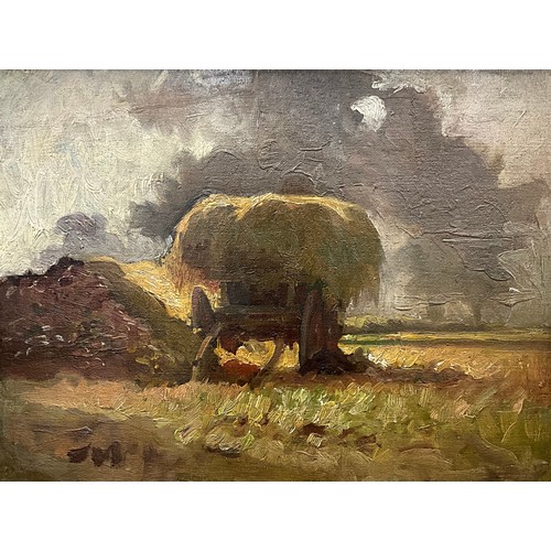 923 - Manner of Arthur Spooner (British, 1873-1961)
A Haywain
oil on canvas, 30.5cm x 40.5cm