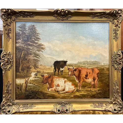 964 - Thomas Sidney Cooper (1803-1902)
Cattle at Rest
signed, oil on canvas, 51cm x 61cm