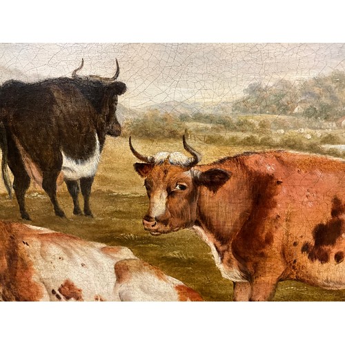 964 - Thomas Sidney Cooper (1803-1902)
Cattle at Rest
signed, oil on canvas, 51cm x 61cm