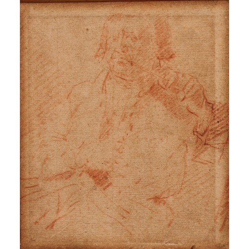 976 - Dutch School (18th/19th century) 
The Pipe Smoker, after the Old Masters  
unsigned, red chalk, 11cm... 