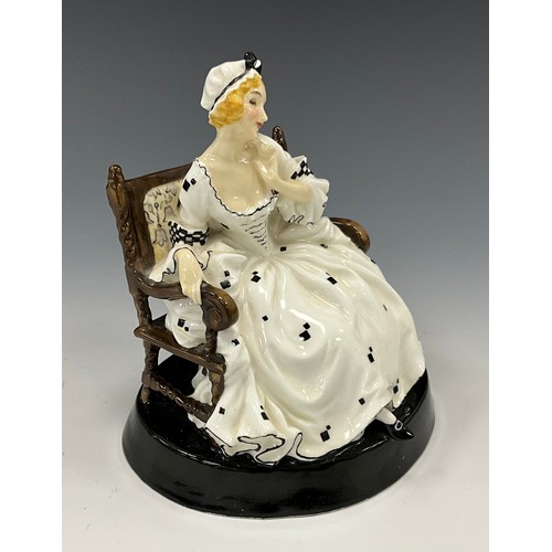 1313 - Royal Doulton figure ‘Proposal Lady’, HN716, potted by Doulton and Co, stamped to base, 15cm high