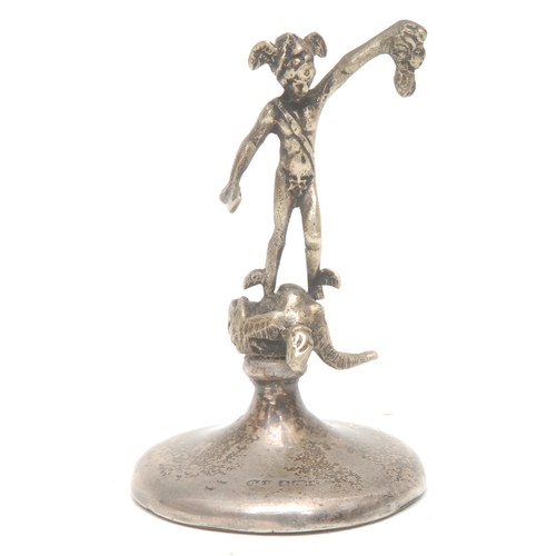 441 - After Benvenuto Cellini (1500-1571), a silver figurine, Perseus with the Head of Medusa, Birmingham ... 