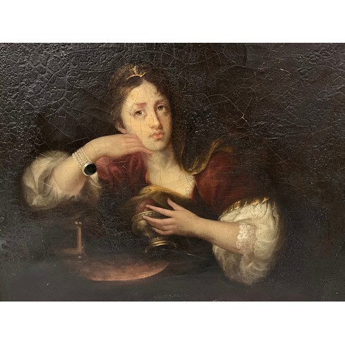 1034 - William Hogarth (1697-1764) attributed to, Sigismunda
oil on canvas, 51.5cm x 62.5cm

Believed to be... 