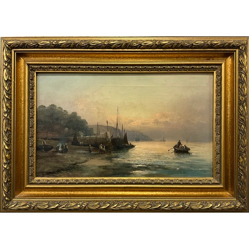 757 - George William Thornley (1857-1935) 
Clovelly
signed, and titled verso, 25cm x 40.5cm