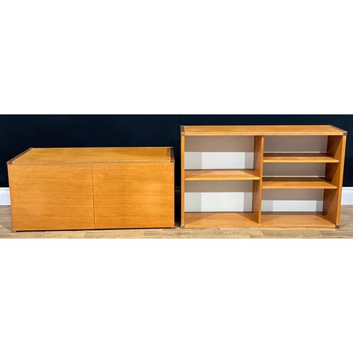 117 - Mid-century Design - a set of two Tapley floating wall units, 41cm high, 91.5cm wide, 41cm deep and ... 