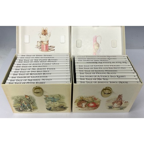 591 - Beatrix Potter, The World of Peter Rabbit, 12 Volumes (F. Warne & Co.: London, 1987), in presentatio... 