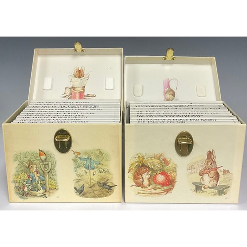 591 - Beatrix Potter, The World of Peter Rabbit, 12 Volumes (F. Warne & Co.: London, 1987), in presentatio... 