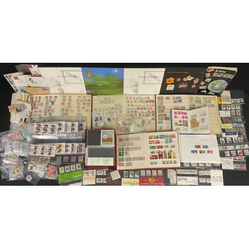 623 - Stamps - large box of material including albums GB and All World presentation packs 1980's - 90's an... 