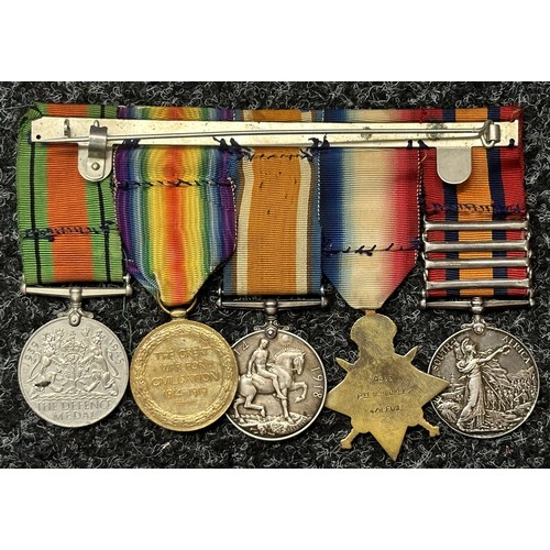 3000 - Queens South Africa Medal with Cape Colony, Orange Free State, South Africa 1901 and South Africa 19... 