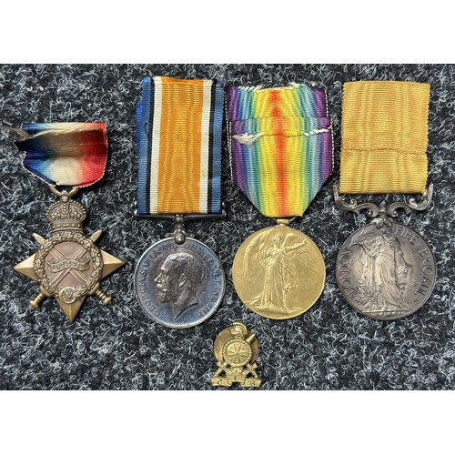 3011 - WW1 British 1914-15 Star, War Medal and Victory Medal along with London Fire Brigade Good Service Me... 