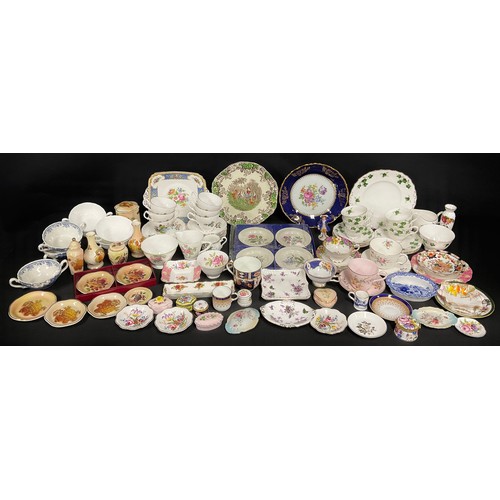 234 - Ceramics - a quantity of assorted ceramics including Royal Worcester Palissy, Royal Albert, Royal As... 