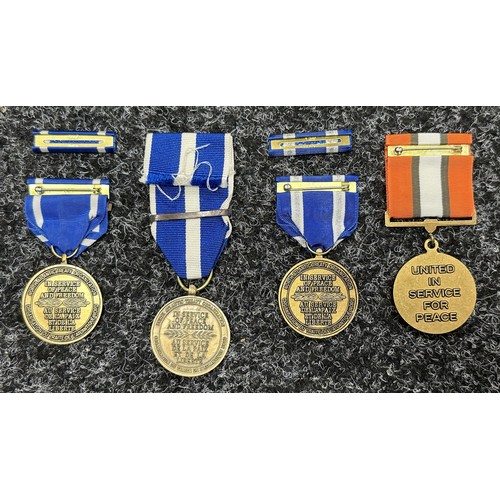 3048 - NATO Medal Collection: Yugoslavia: Non Article 5 Medal: Kosovo Medal: Multinational Force & Observer... 