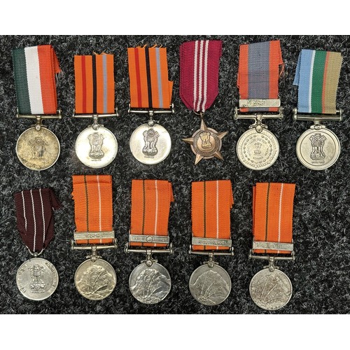 3052 - Indian Army Medal collection comprising of: Independance Medal 1947 to MTN 979257 LV/NK Singh Ram, A... 