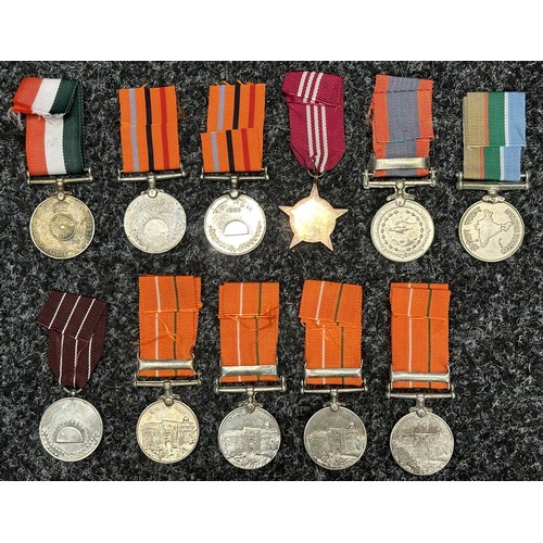 3052 - Indian Army Medal collection comprising of: Independance Medal 1947 to MTN 979257 LV/NK Singh Ram, A... 