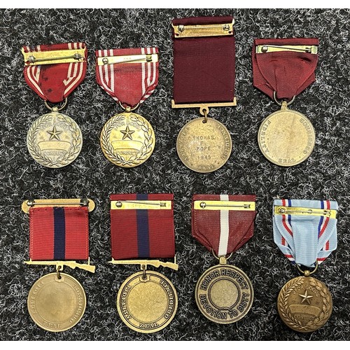 3062 - US Good Conduct Medal collection comprising of: Army x 2: US Navy x 2, one named to 