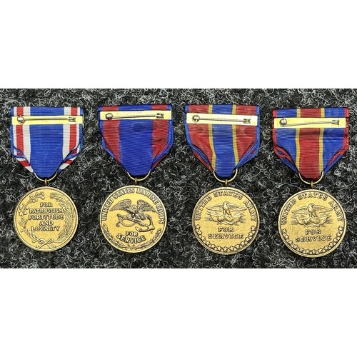 3063 - US Army Occupation of Puerto Rico Medal: Army of Cuban Occupation Medal: US Philippine Campaign Meda... 