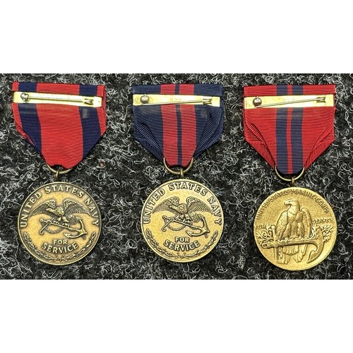 3065 - US Hatian Campaign Medal, Navy & Marine Corps: Nicaraguan Campaign Medal, Navy & Marine Corps: Domin... 