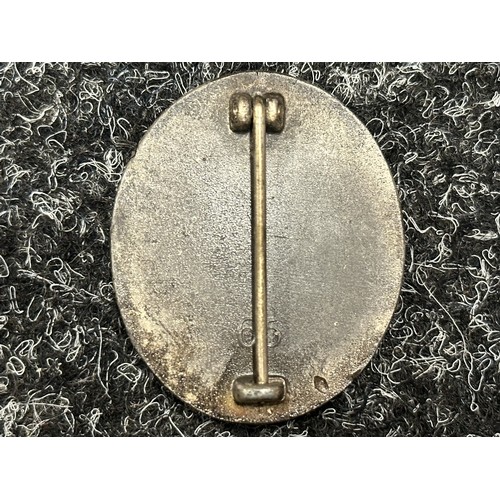 3098 - WW2 Third Reich Verwundetenabzeichen 1939 in Silber - Wound Badge 1939 in Silver. Maker marked 