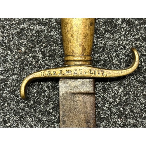 3138 - Imperial Prussian M1852 Faschinenmesser Short Sword with single edged blade 473mm in length. Dated m... 