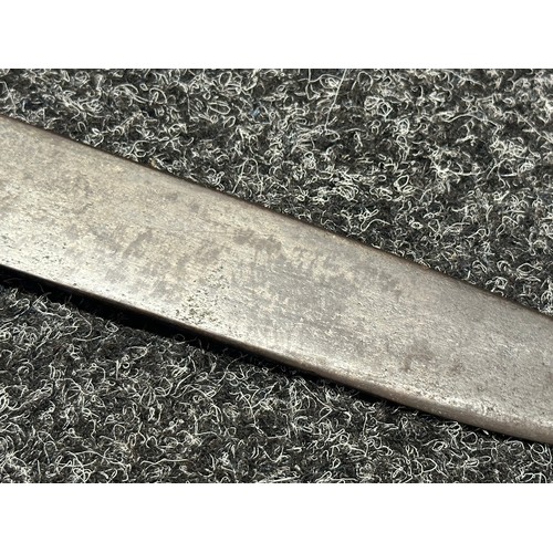 3138 - Imperial Prussian M1852 Faschinenmesser Short Sword with single edged blade 473mm in length. Dated m... 