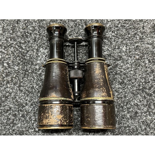 3172 - WWI British Binoculars maker marked 