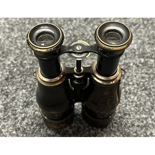 3172 - WWI British Binoculars maker marked 