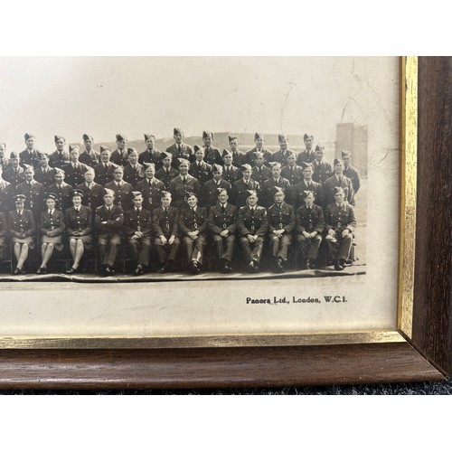 3198 - WW2 British RAF Panoramic Unit Photograpgh of Headquarters No 15 Base, RAF Station, Scampton June 19... 