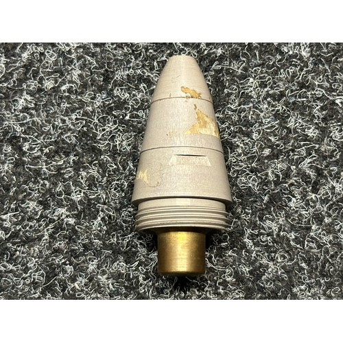 3253 - WW2 British Brass Trench Art, Shell Cases and Inert FFE Fuzes. Includes US .50 cal lighter, 3.7 inch... 