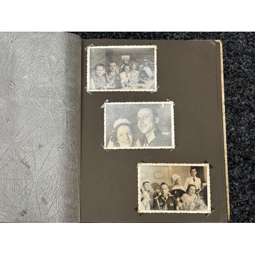 3280 - WW2 Third Reich Heer Panzer Grenadier Officers Photo Album and a Ehren Chronif Album.