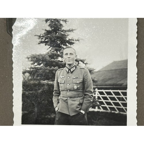 3280 - WW2 Third Reich Heer Panzer Grenadier Officers Photo Album and a Ehren Chronif Album.