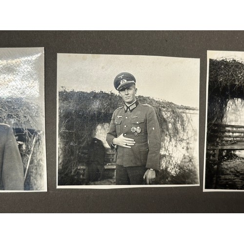 3280 - WW2 Third Reich Heer Panzer Grenadier Officers Photo Album and a Ehren Chronif Album.