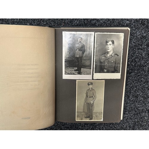 3280 - WW2 Third Reich Heer Panzer Grenadier Officers Photo Album and a Ehren Chronif Album.