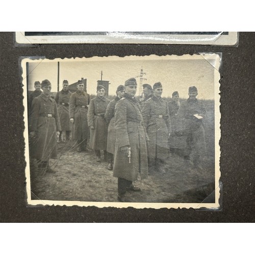 3280 - WW2 Third Reich Heer Panzer Grenadier Officers Photo Album and a Ehren Chronif Album.