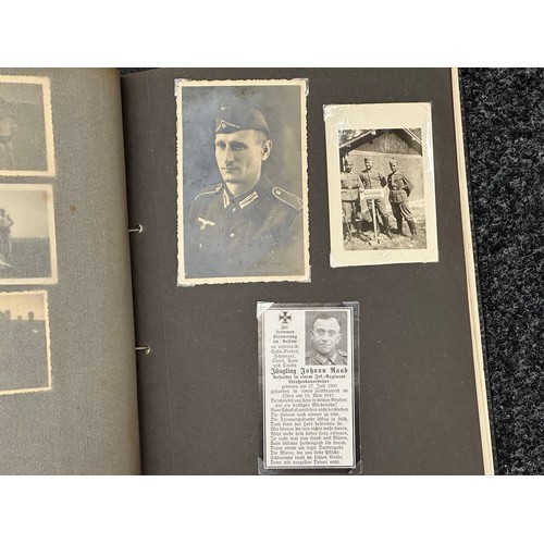 3280 - WW2 Third Reich Heer Panzer Grenadier Officers Photo Album and a Ehren Chronif Album.