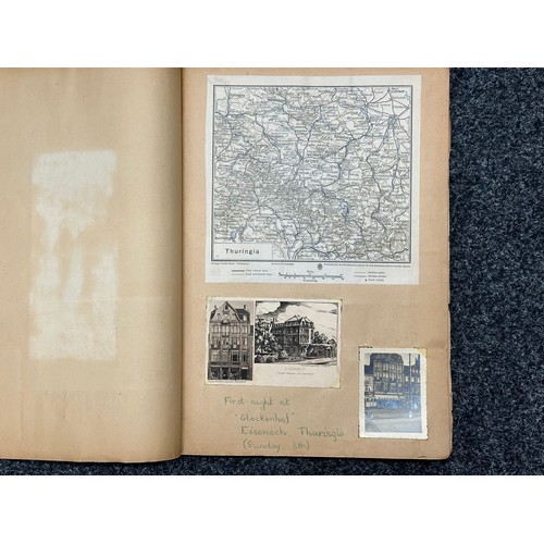 3282 - WW2 Scrap Books covering a British Girl Guides Trip to Nazi Germany and Luxembourg in the 1937.