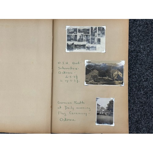 3282 - WW2 Scrap Books covering a British Girl Guides Trip to Nazi Germany and Luxembourg in the 1937.