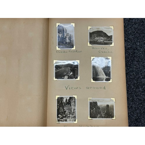 3282 - WW2 Scrap Books covering a British Girl Guides Trip to Nazi Germany and Luxembourg in the 1937.