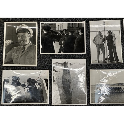 3283 - WW2 Third Reich Press Release Glossy Black and White Photographs. Each measures 175mm x 125mm. Rever... 