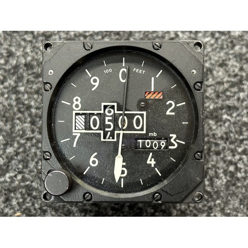 3295 - Hercules C-130 Aircraft Altimeter as used on a ground instrument trainer.